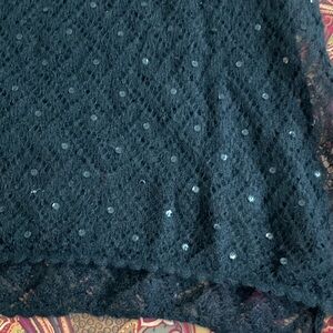 Banana Republic mohair blend pashmina with sequins